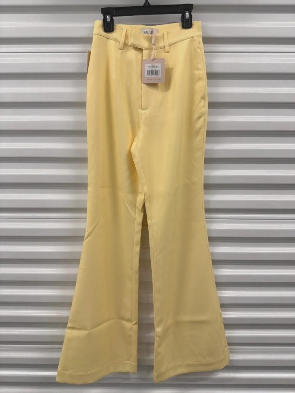Sau Lee Nicola Crepe Pants Butteryellow Womens Size 4